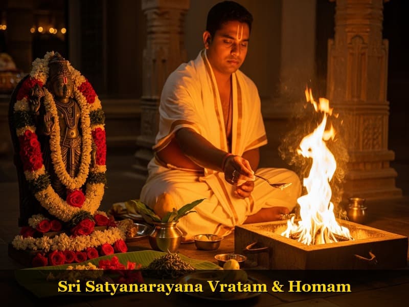 Sri satyanarayana Vratam & Homam