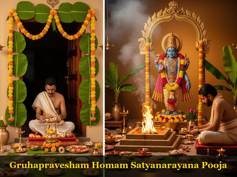 Gruhapravesham Homam & Satyanarayana Pooja