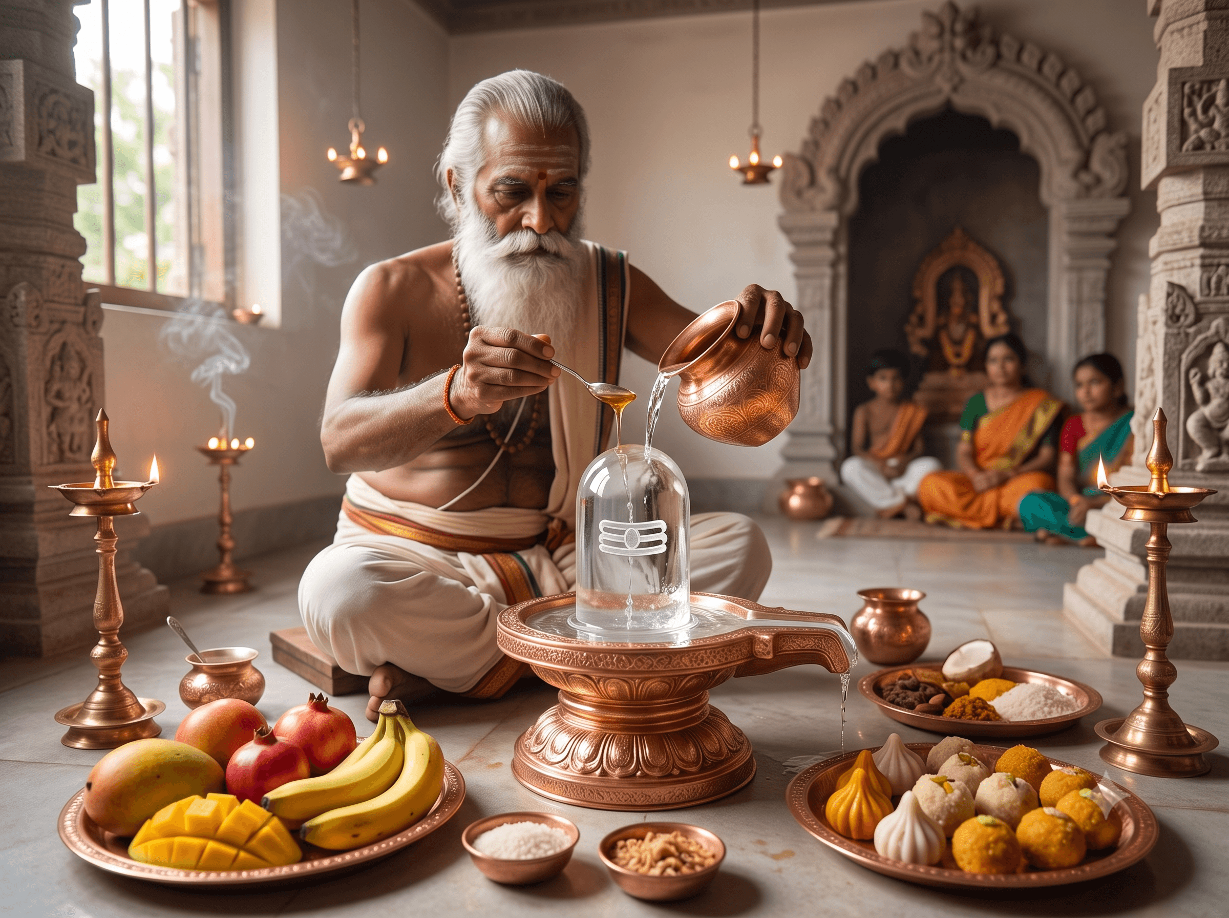 SRI LAGHUNYASA RUDRABHISHEKAM